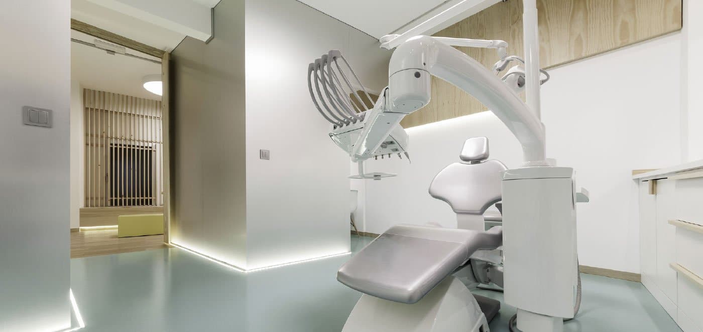 Recepción de la clínica dental en Algeciras